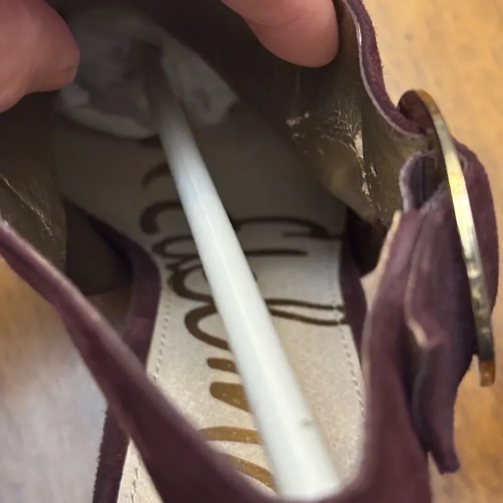 Women's Burgundy Suede Shoes by Sam Edelman